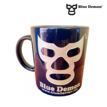 Taza Azul Cobalto, Blue Demon