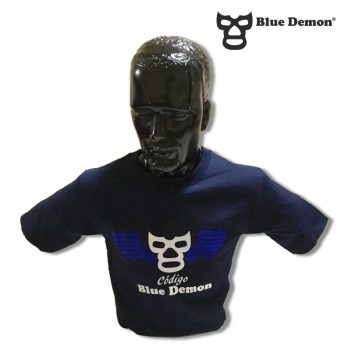 Playera Code Blue Demon, Azul Marino