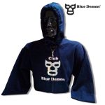 Sudadera Club Con Cierre Azul Marino, Blue Demon